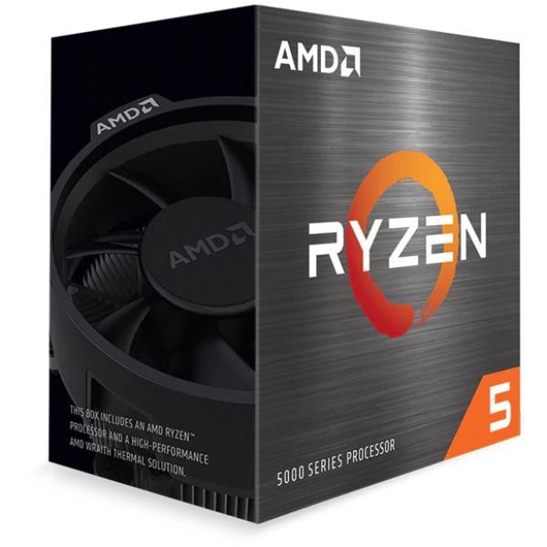 AM4 AMD Ryzen 5 5600 CPU 3,5GHz MAX Boost 4,4GHz 6xCore Prozessor mit Kühler